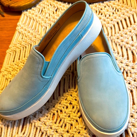 Vionic Suede  Blue Comfort mule‎ Shoes for Women size 8 - Picture 1 of 7